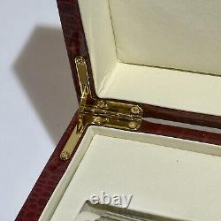 Cartier Luxury Watch Display Box Only Elegant Red Presentation Case Gift Box