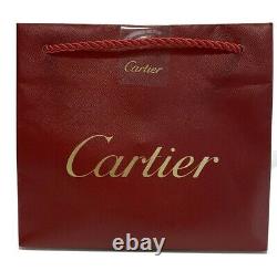 Cartier Ring Box Case Empty Display Presentation certificate Pouch Auth 005