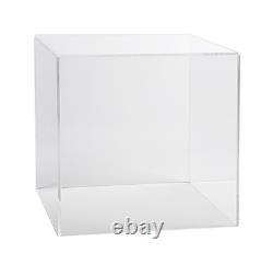 Case 5 Sided Display Box Museum Box Case Square Box Acrylic Cube 15 H x