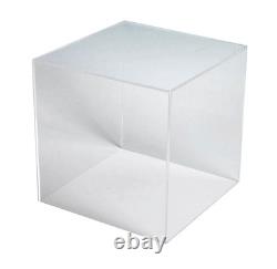 Case 5 Sided Display Box Museum Box Case Square Box Acrylic Cube 15 H x