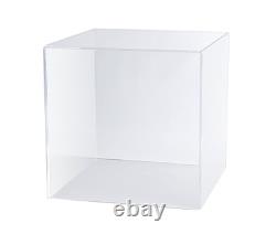 Case 5 Sided Display Box Museum Box Case Square Box Acrylic Cube 15 H x