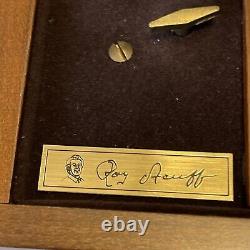 Case Roy Acuff Commemorative Stag Small Gunstock Knife With Music Box Display 3852