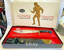 Case XX 1836 Bowie Hunter Fixed Blade Knife with Sheath & Paperwork in Display Box