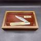 Case XX 5143 SSP Founders Knife Stag Display Case Box A1