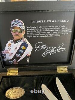 Case XX 8254ss Dale Earnhardt Mother Of Pearl Trapper In Display Box 74/500 Mint