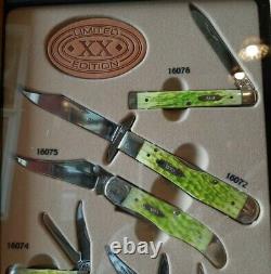 Case XX Limited Edition Series Knives Store Counter Display Set #1 of 3000 Boxes