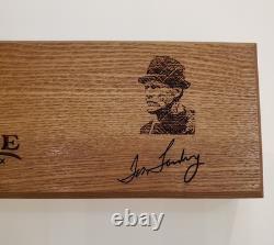 Case XX Tom Landry Commemorative Oak Display Box Only withCertificate & Autograph