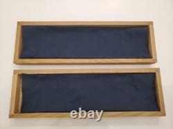 Case XX Tom Landry Commemorative Oak Display Box Only withCertificate & Autograph