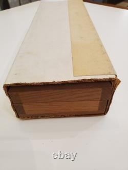 Case XX Tom Landry Commemorative Oak Display Box Only withCertificate & Autograph