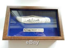 Case Xx, Mobey Dick Schrimshaw Knife, In Display Box #y286