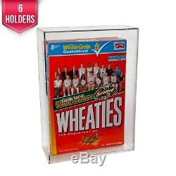 Case of 6 BallQube Cereal Box Holder Display Cube Protector for Wheaties FunkO's