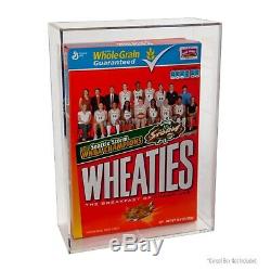 Case of 6 BallQube Cereal Box Holder Display Cube Protector for Wheaties FunkO's