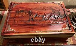 Cedar Buffalo Display Box