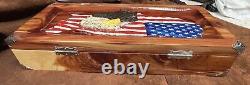 Cedar Knife or Gun Display Box