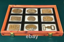 Cedar Wood Display Case Fits 9 Riker 5x4 Included perfect for Trade Shows