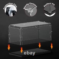 Championship Belt Display Case, 24x16x16 Large Acrylic Box with 4mm Ultra