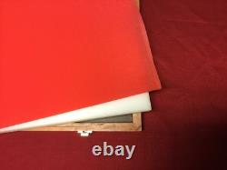 Cherry Wood Display Case 18 x 24 x 2 for Arrowheads Knifes Collectibles & More
