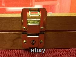 Cherry Wood Display Case 18 x 24 x 2 for Arrowheads Knifes Collectibles & More