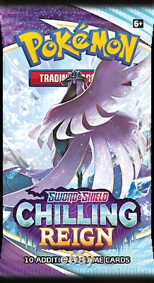 Chilling Reign BOOSTER CASE Box Display Pokemon TCG Sword & Shield 216 Packs