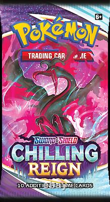 Chilling Reign BOOSTER CASE Box Display Pokemon TCG Sword & Shield 216 Packs