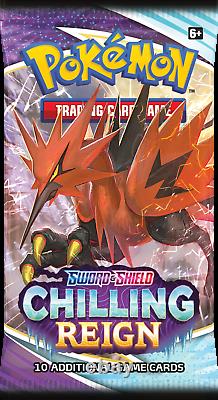 Chilling Reign BOOSTER CASE Box Display Pokemon TCG Sword & Shield 216 Packs