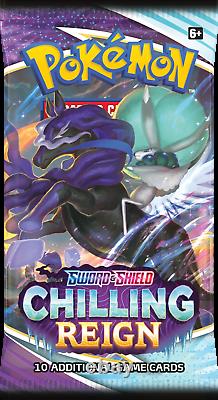 Chilling Reign BOOSTER CASE Box Display Pokemon TCG Sword & Shield 216 Packs