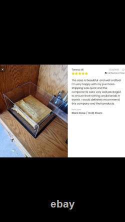 Clear Acrylic Book Display Case