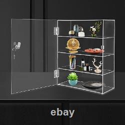 Clear Acrylic Display Case, 4 Layer Transparent Countertop Showcase for Mini Pop