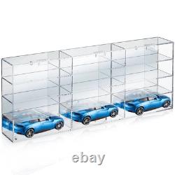Clear Acrylic Toy Car Display Case 1 24 Scale Diecast Display Box Wall Mount