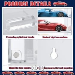 Clear Acrylic Toy Car Display Case 1 24 Scale Diecast Display Box Wall Mount
