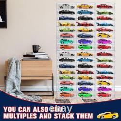 Clear Acrylic Toy Car Display Case 1 24 Scale Diecast Display Box Wall Mount