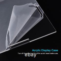 Clear Display Case Acrylic Box Assemble Box Dustproof Showcase 30x30x40cm