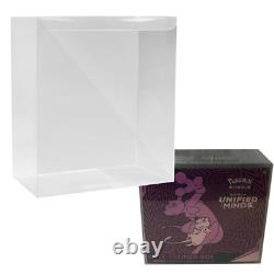 Clear Plastic Protector PVC Cases For Pokemon Elite Trainer Box ETB Display Case