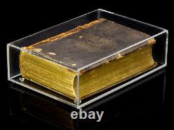 Clear Table Top Display Case 12.75x3.75x8.87 for Collectible Book (A020-CBTT)