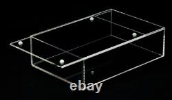 Clear Table Top Display Case 12.75x3.75x8.87 for Collectible Book (A020-CBTT)