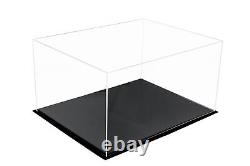 Clear Table Top Display Case Medium Rectangle Box 15.25 x 12 x 8 (A026-CDS)