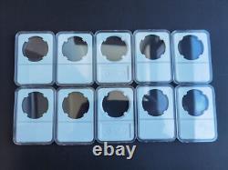 Coin Slab Holders For Grade NGC PCGS Display Storage Box Case Organization