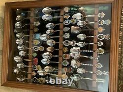 Collector Spoons, Display Cases (Shadow Boxes), Regular case, New Items Too