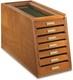 Collectors Cabinet Solid Wood Knives Coin Watches ELEGANT Display Case Glass Top
