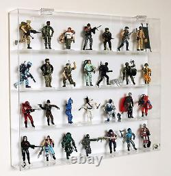 Collectors Showcase Premium Display Case for 3-3/4 GI Joe Action Figures T3MS