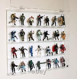 Collectors Showcase Premium Display Case for 3-3/4 GI Joe Action Figures T3MS