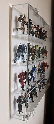 Collectors Showcase Premium Display Case for 3-3/4 GI Joe Action Figures T3MS