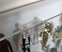 Collectors Showcase Premium Display Case for 3-3/4 Star Wars Figures T3MS