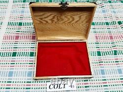 Colt. 45acp Model 1911 Wooden Presentation Box #1