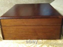 Colt Mark IV Four 4 Government Model Display Gun Case Box Solid Wood