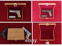 Colt Model 1911 Wood Presentation Case Pistol Display Box Made to order