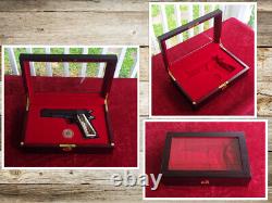 Colt Model 1911 Wood Presentation Case Pistol Display Box Made to order