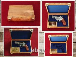 Colt Model 1911 Wood Presentation Case Pistol Display Box Made to order