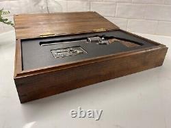 Colt Python Box, OEM Fit, Presentation Case, Display Case Custom Cherry