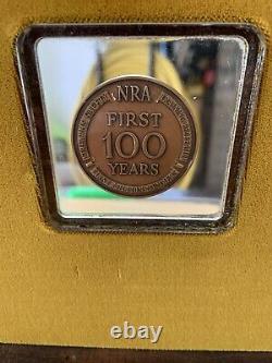 Colt SAA 100th NRA Centennial Revolver Presentation Display Wood Box No Key